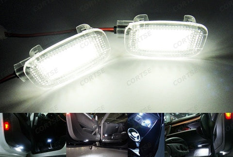 LED Luggage Compartment Courtesy Footwell Door Light Interior OEM replacement kit Mercedes