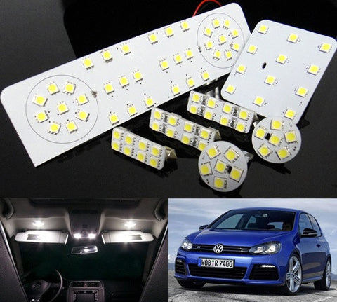 Perfect Fit Interior Light Panel 84 5050-SMD LED Package kit Volkswagen CC Golf GTI Passat