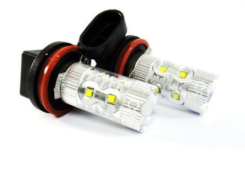 2 pieces of H11 H8 10X CREE XB-D LED Projector Light bulb 50W white
