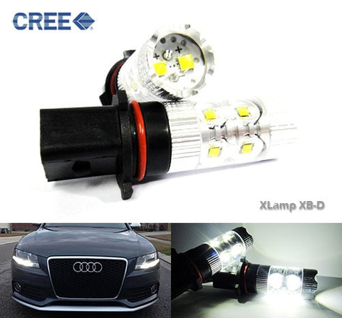 2 pieces of P13W SH23W 10X CREE XB-D LED Projector Light bulb 50W white