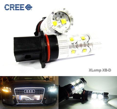 2 pieces of P13W SH23W 10X CREE XB-D LED Projector Light bulb 50W white