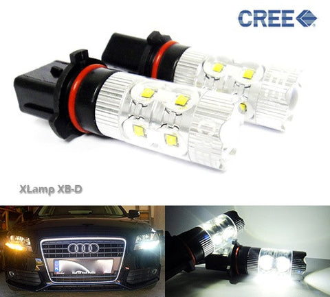 2 pieces of P13W SH23W 10X CREE XB-D LED Projector Light bulb 50W white