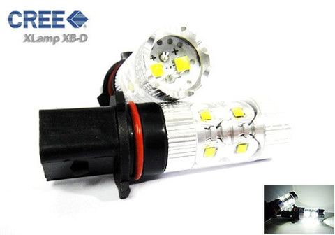 2 pieces of P13W SH23W 10X CREE XB-D LED Projector Light bulb 50W white