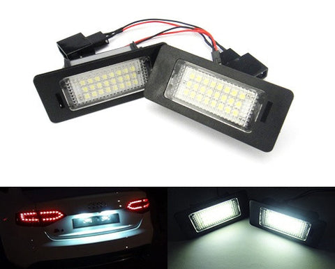 LED License Number Plate Light lamp OEM replacement kit Audi A4 A5 Q5 TT