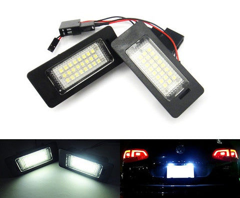 LED License Number Plate Light lamp OEM replacement kit Audi A4 A5 Q5 TT