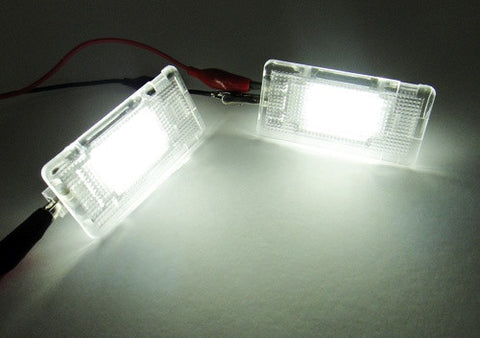 2x LED Footwell Luggage Compartment Light lamp OEM replacement kit BMW