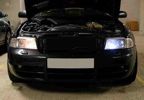 2 pieces of 8 SMD LED No Error BAX9s H6W 64132 Light bulb white