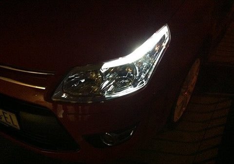 2 pieces of 8 SMD LED No Error BAX9s H6W 64132 Light bulb white