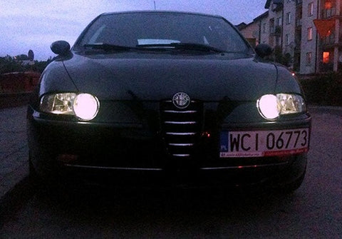 2 pieces of 8 SMD LED No Error BAX9s H6W 64132 Light bulb white