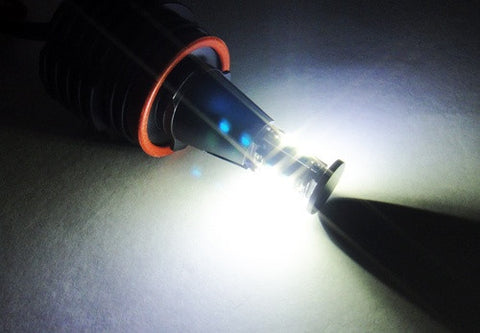 BMW Xenon white H8 40W CREE XP-E LED Angel Eyes / Halo Ring replacement Light bulb