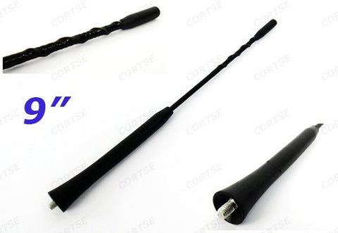 9" AM/FM Radio OEM Replacement Spiral Roof Antenna Mast Whip Volkswagen
