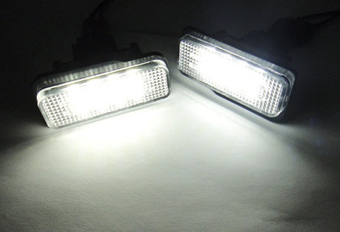 LED License Number Plate Light lamp OEM replacement kit Mercedes W211 W219 R171