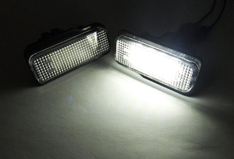 LED License Number Plate Light lamp OEM replacement kit Mercedes W211 W219 R171