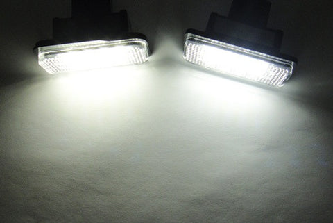 LED License Number Plate Light lamp OEM replacement kit Mercedes W211 W219 R171