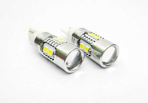 2 pieces of 10 SAMSUNG 2835 SMD LED 501 T10 168 194 2825 W5W wedge Light bulb white