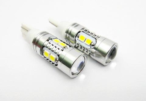 2 pieces of 10 SAMSUNG 2835 SMD LED 501 T10 168 194 2825 W5W wedge Light bulb white
