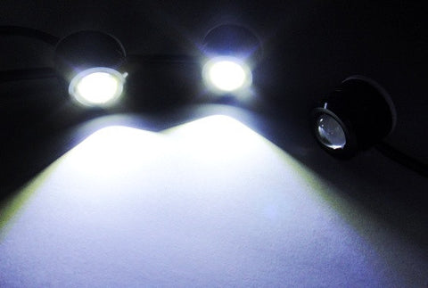 Universal 3W high power LED Eagle Eye kit Daytime Running Light DRL / Fog Lamp