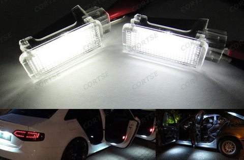 LED Courtesy Footwell Luggage Compartment Glove Box Light kit OEM VW Porsche