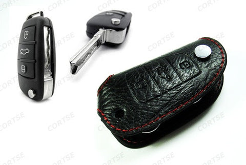 Premium Leather Smart Key fob holder for Audi A3 A4 S4 A6 TT