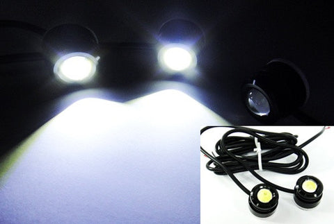 Universal 3W high power LED Eagle Eye kit Daytime Running Light DRL / Fog Lamp