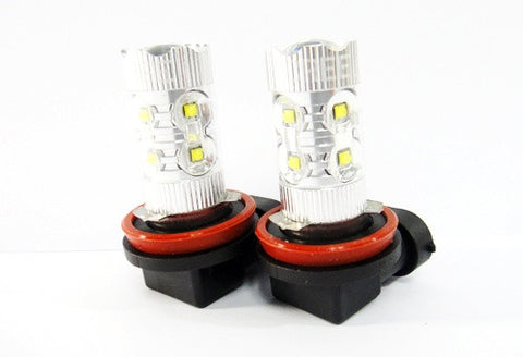 2 pieces of H11 H8 10X CREE XB-D LED Projector Light bulb 50W white