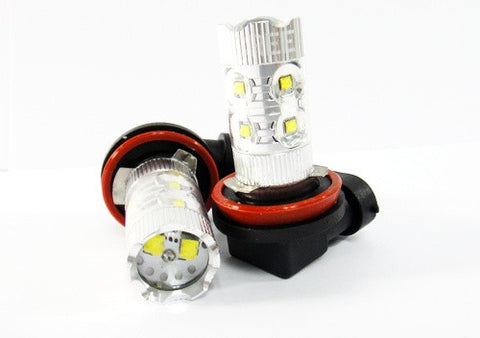 2 pieces of H11 H8 10X CREE XB-D LED Projector Light bulb 50W white