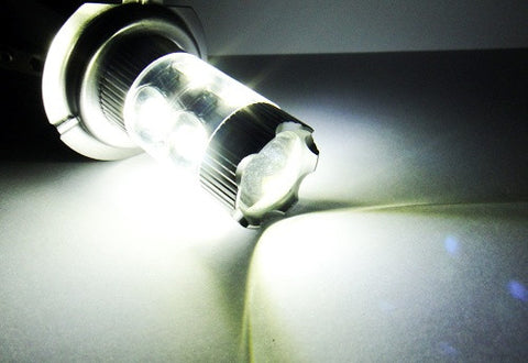 2 pieces of H7 (499) 10x CREE XB-D LED Projector Light bulb 50W white