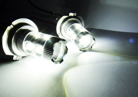 2 pieces of H7 (499) 10x CREE XB-D LED Projector Light bulb 50W white