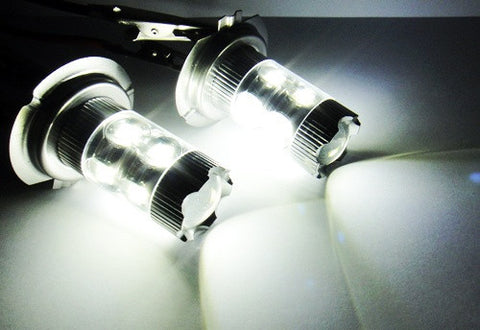 2 pieces of H7 (499) 10x CREE XB-D LED Projector Light bulb 50W white