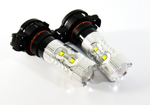 2 pieces of H16 PS19W 5202 9009 10X CREE XB-D LED Projector Light bulb 50W white