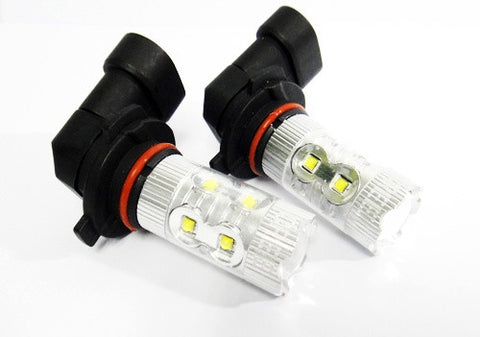 2 pieces of 9006 HB4 10X CREE XB-D LED Projector Light bulb 50W white