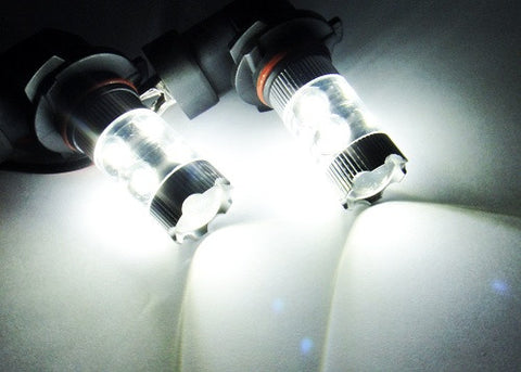 2 pieces of 9006 HB4 10X CREE XB-D LED Projector Light bulb 50W white