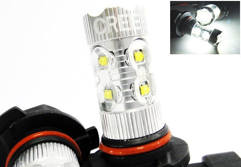 2 pieces of 9006 HB4 10X CREE XB-D LED Projector Light bulb 50W white