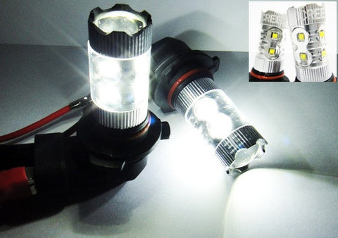 2 pieces of 9006 HB4 10X CREE XB-D LED Projector Light bulb 50W white