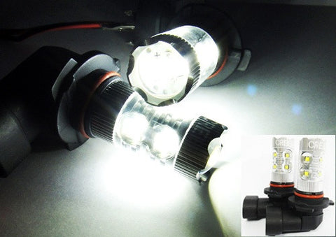 2 pieces of 9006 HB4 10X CREE XB-D LED Projector Light bulb 50W white