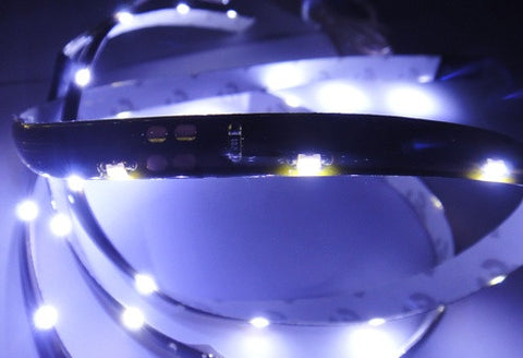 2 pieces of 20 SMD LED Side Shine / Side Glow Light strip white