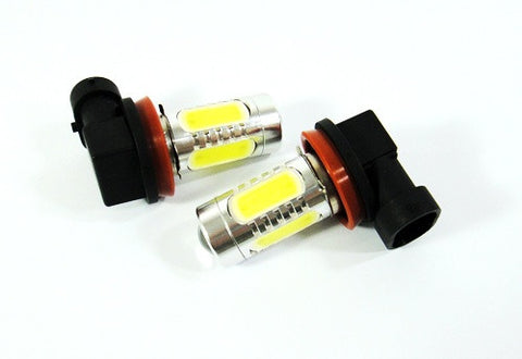 2 pieces of H11 H8 CREE LED Projector Light with 4 Plasma SMD LED 11W white