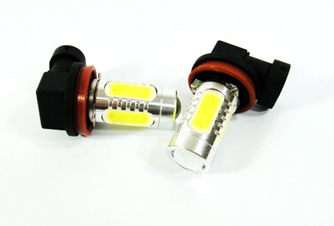 2 pieces of H11 H8 CREE LED Projector Light with 4 Plasma SMD LED 11W white