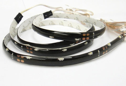 2 pieces of 20 SMD LED Side Shine / Side Glow Light strip white