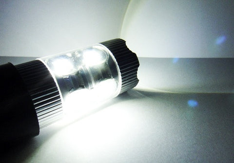 2x 3156 P27W 3157 3057 P27/7W 10X CREE XB-D LED Projector Light bulb 50W white