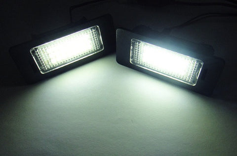 LED License Number Plate Light lamp OEM replacement kit Audi A4 A5 Q5 TT