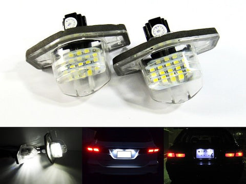LED License Number Plate Light lamp OEM replacement kit Honda CRV Fit Jazz Crosstour