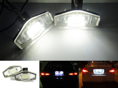 LED License Number Plate Light lamp OEM replacement kit Honda Accord Civic