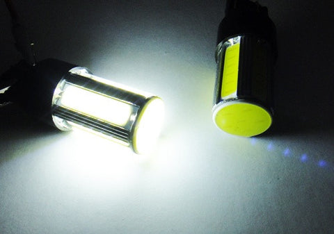 2 pieces of LUFFY 580 7443 W21/5W 582 7440 W21W 992 High Power COB LED Light bulb 25W white