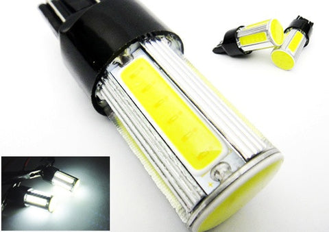 2 pieces of LUFFY 580 7443 W21/5W 582 7440 W21W 992 High Power COB LED Light bulb 25W white