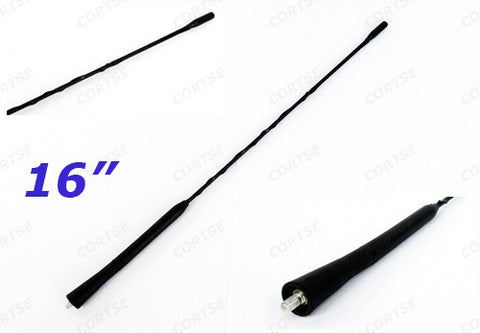 16" AM/FM Radio OEM Replacement Spiral Roof Antenna Mast Whip Volkswagen