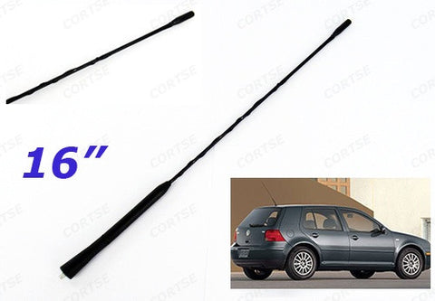 16" AM/FM Radio OEM Replacement Spiral Roof Antenna Mast Whip Volkswagen