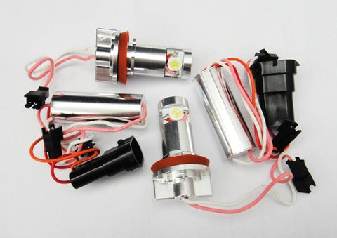 BMW xenon white LED Angel Eyes / Halo Ring replacement Light / Lamp bulbs