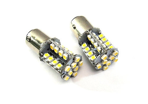 2 pieces of 40 SMD LED 380 (P21/5W) 1157 7528 BAY15d Light bulb white