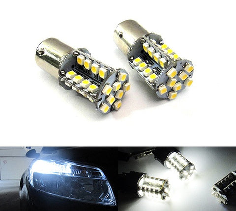 2 pieces of 40 SMD LED 380 (P21/5W) 1157 7528 BAY15d Light bulb white